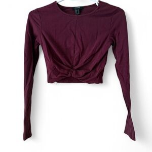 Forever 21 cropped shirt